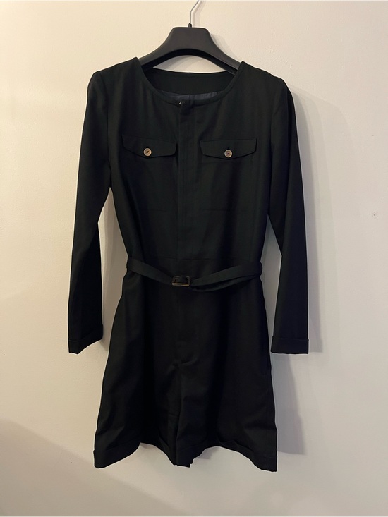 A.P.C. Pants - APC Wool Long sleeve Romper in Black Size XS 34
